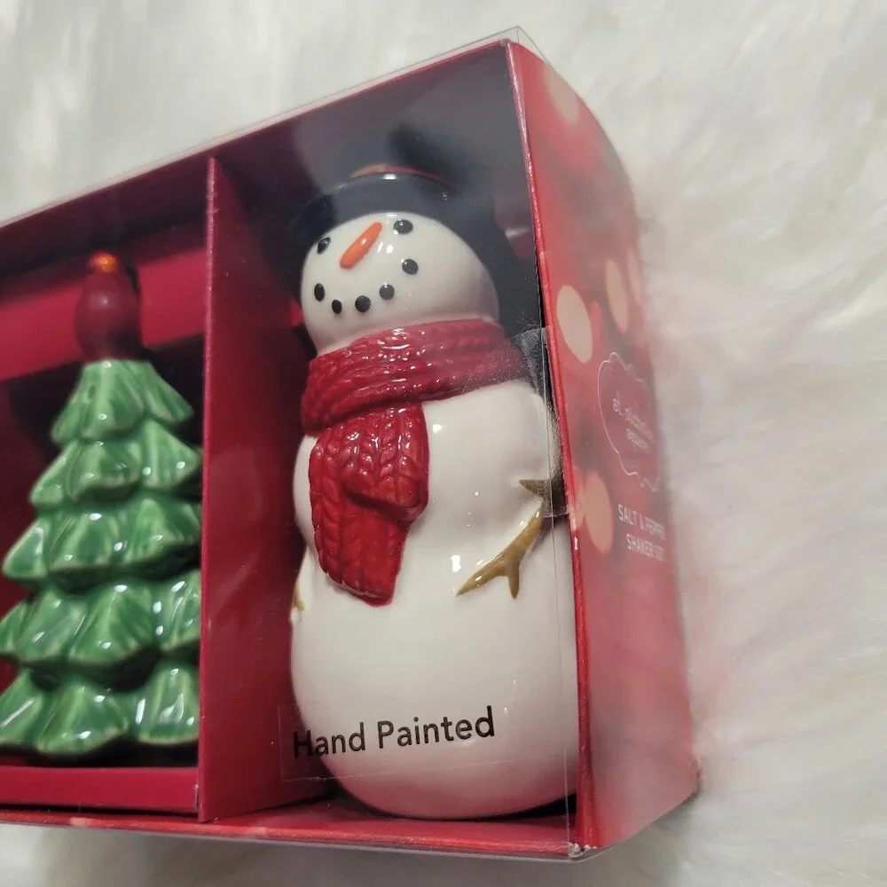 St. Nicholas Square Winter Salt & Pepper Shaker Set